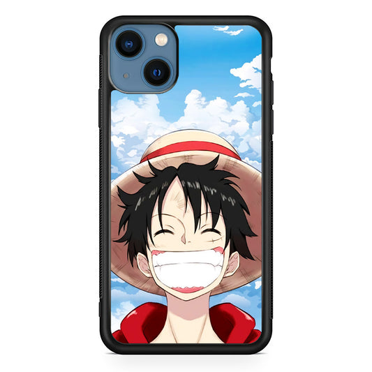Luffy One Piece Warm Smile iPhone 14 Case