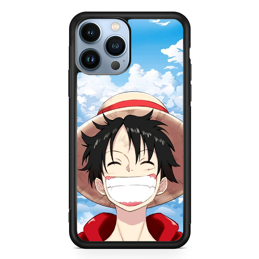 Luffy One Piece Warm Smile iPhone 15 Pro Max Case