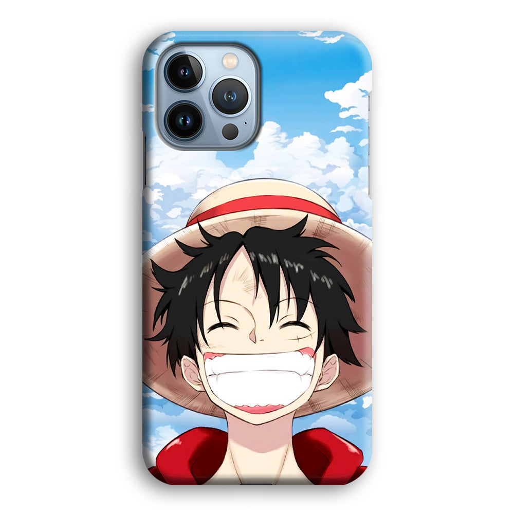 Luffy One Piece Warm Smile iPhone 15 Pro Max Case