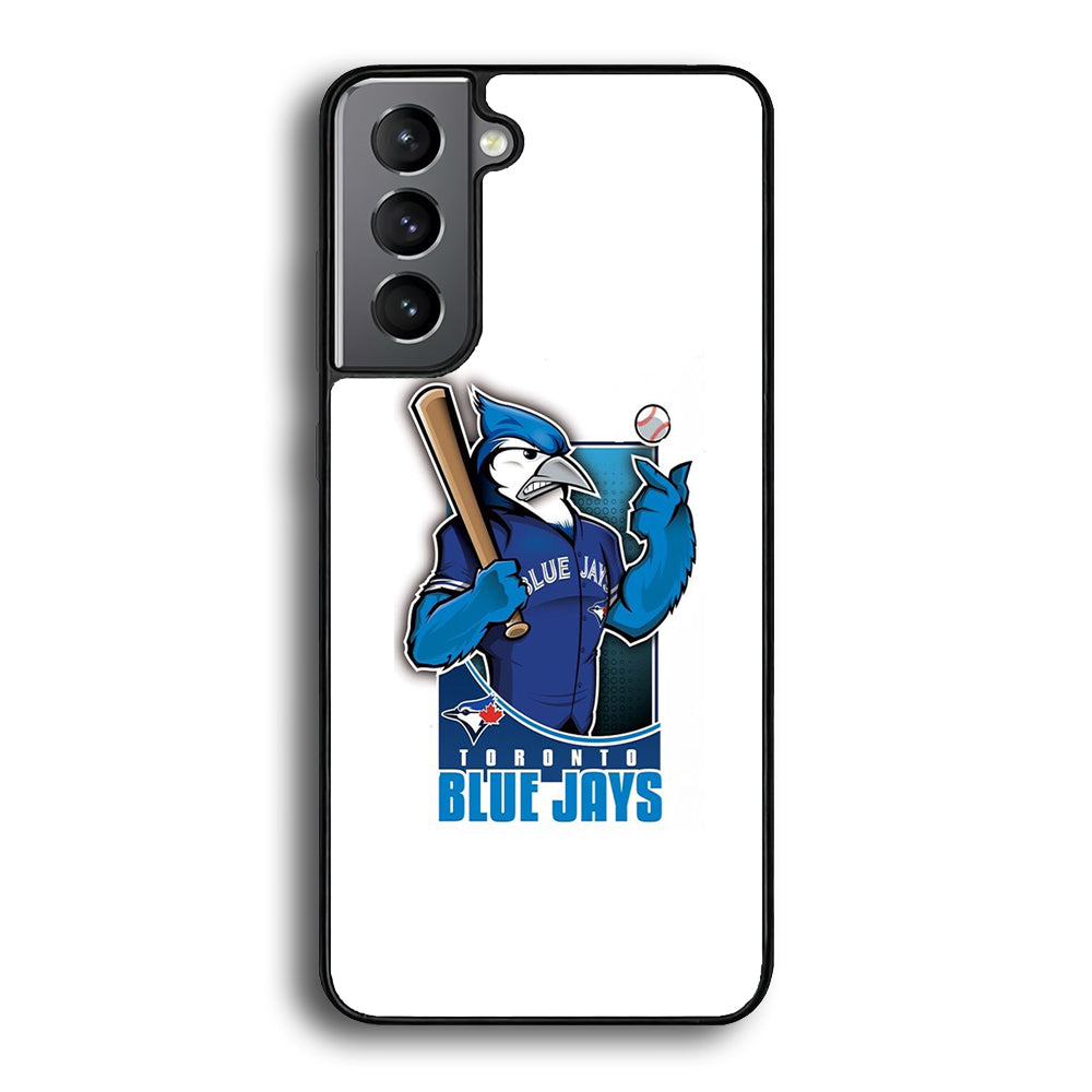 MLB Blue Jays Bird Icon Samsung Galaxy S22 Case - Ezzystore