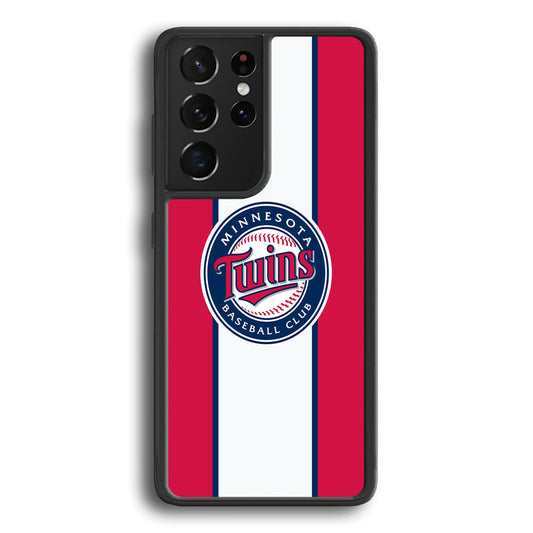 MLB Minnesota Twins Team Samsung Galaxy S24 Ultra Case - Ezzystore