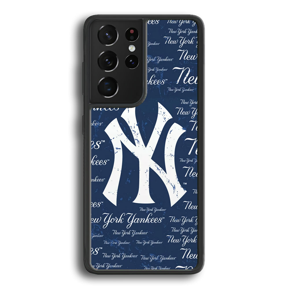 MLB New York Yankees Team Samsung Galaxy S23 Ultra Case - Ezzystore