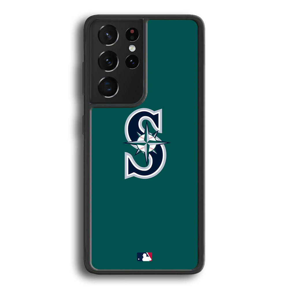 MLB  Seattle Mariners Green Samsung Galaxy S24 Ultra Case - Ezzystore