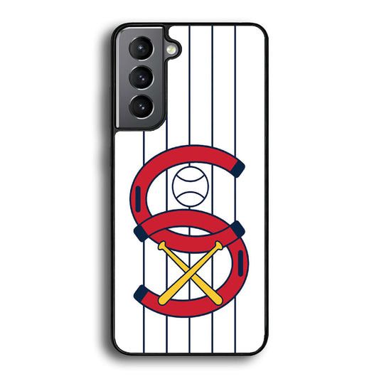 MLB White Sox White Samsung Galaxy S22 Case - Ezzystore