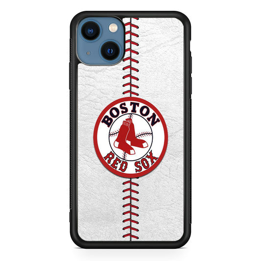 MLB Boston Red Sox Ball Skin iPhone 14 Case