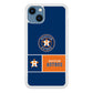 MLB Huston Astros Blue Orange iPhone 15 Plus Case
