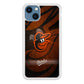 MLB Orioles Baltimore Logo iPhone 15 Plus Case