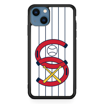 MLB White Sox White iPhone 15 Case