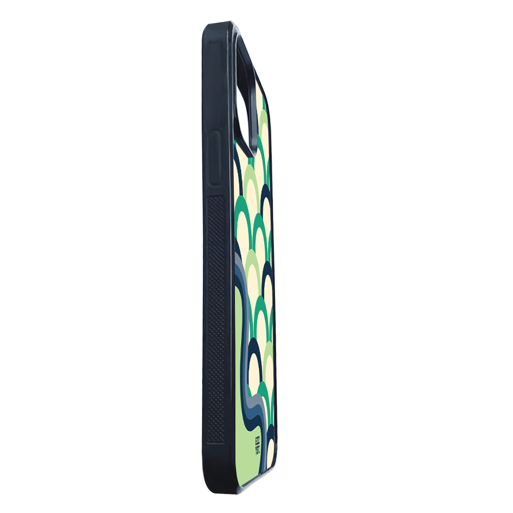 Magnificent Scales Light Forest Magsafe iPhone Case
