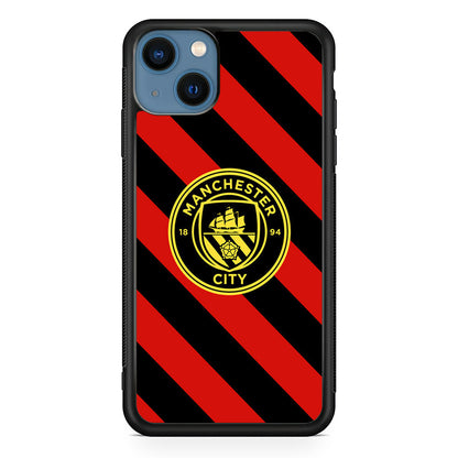 Manchester City Away Of Jersey Pattern iPhone 15 Case