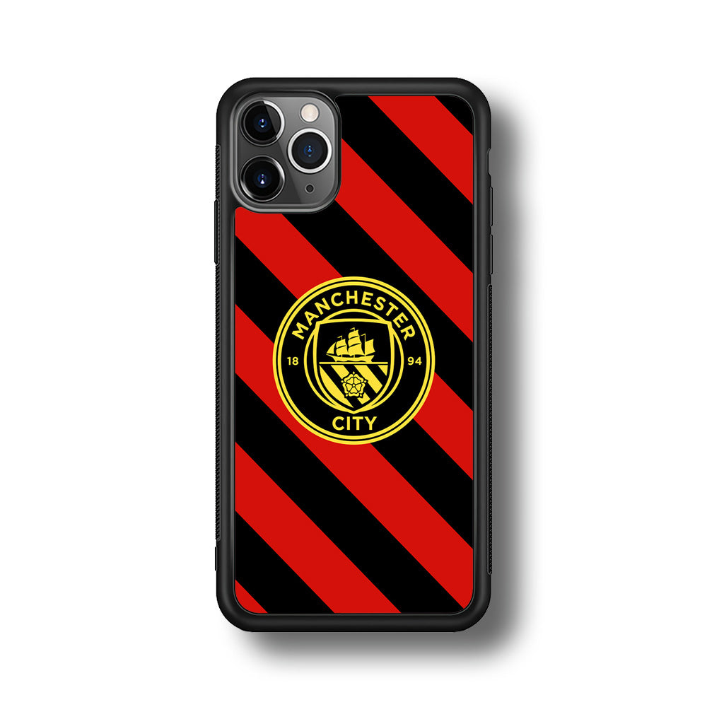 Manchester City Away Of Jersey Pattern iPhone 11 Pro Case