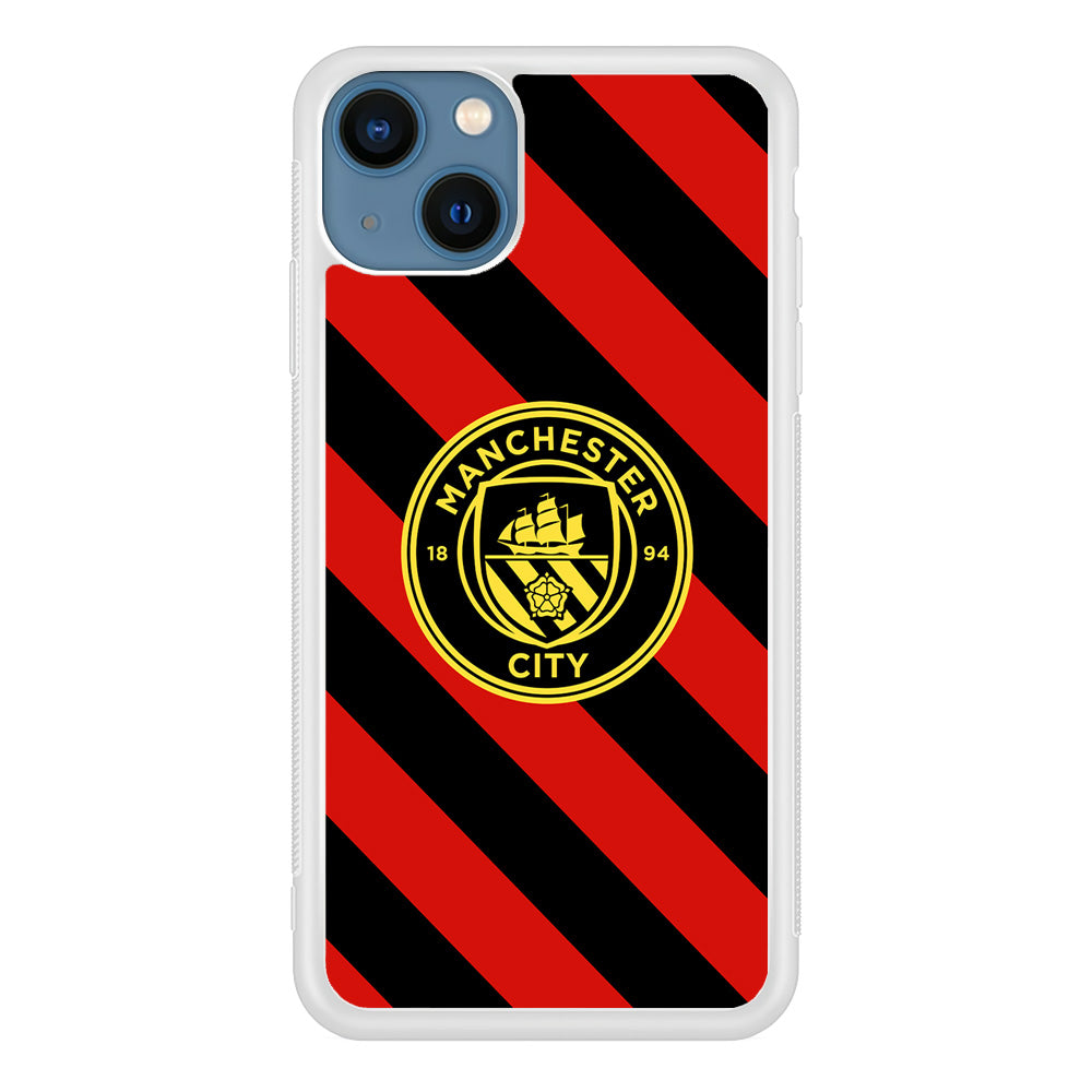 Manchester City Away Of Jersey Pattern iPhone 14 Case