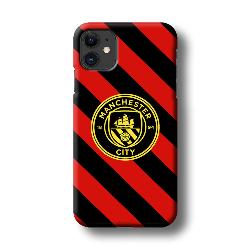 Manchester City Away Of Jersey Pattern iPhone 11 Case