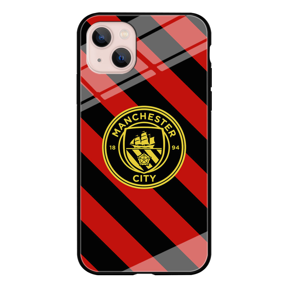Manchester City Away Of Jersey Pattern iPhone 15 Case