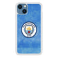 Manchester City Blue Abstract iPhone 14 Case