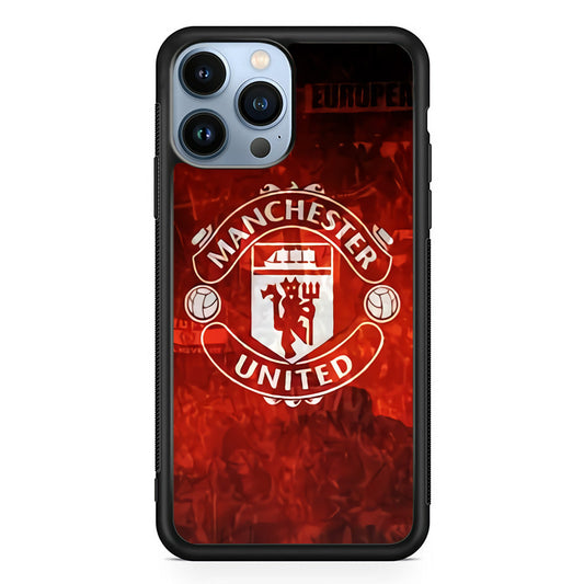 Manchester United Vibes At Home iPhone 15 Pro Max Case