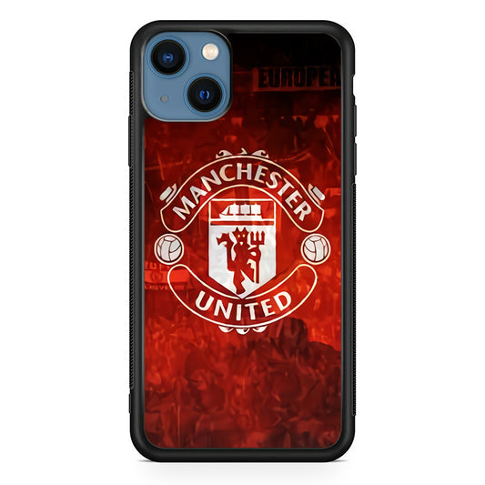 Manchester United Vibes At Home iPhone 14 Plus Case