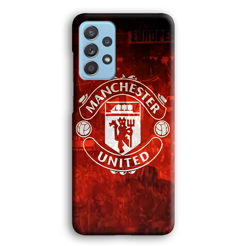 Manchester United Vibes At Home Samsung Galaxy A72 Case