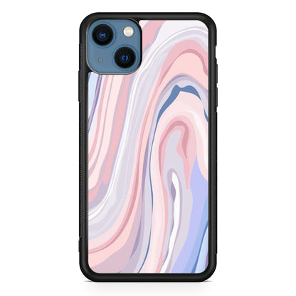Marble Soft Blended Colours iPhone 14 Plus Case