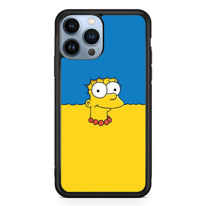 Marge Simpson Hair iPhone 14 Pro Max Case
