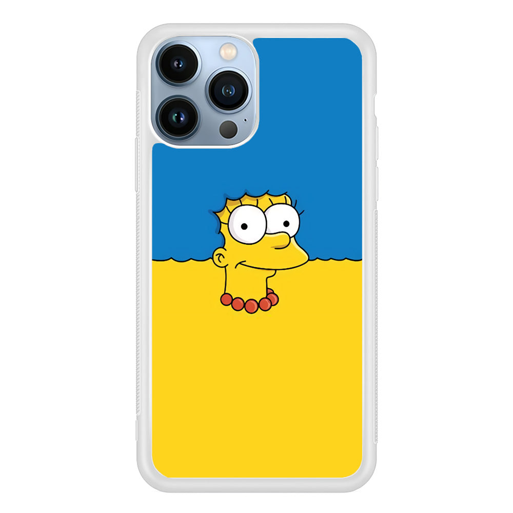 Marge Simpson Hair iPhone 14 Pro Max Case