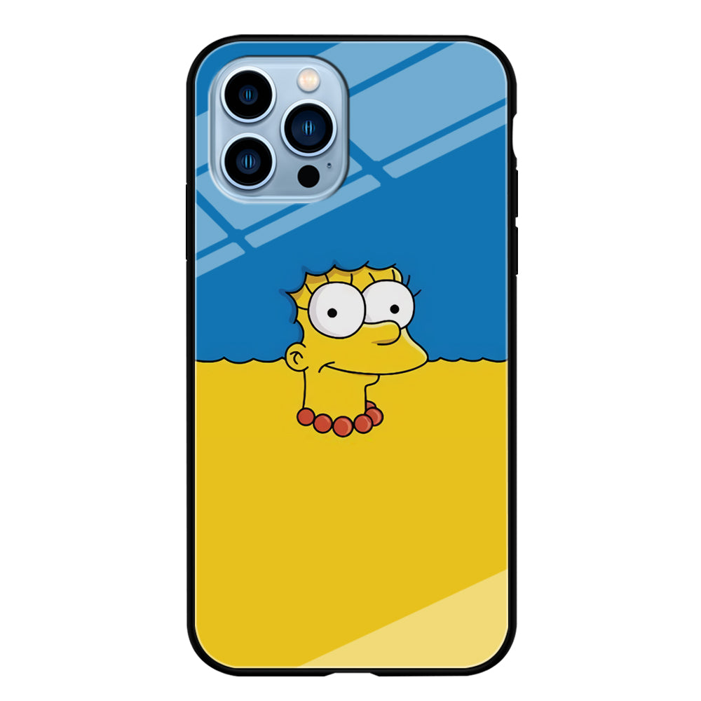 Marge Simpson Hair iPhone 15 Pro Case