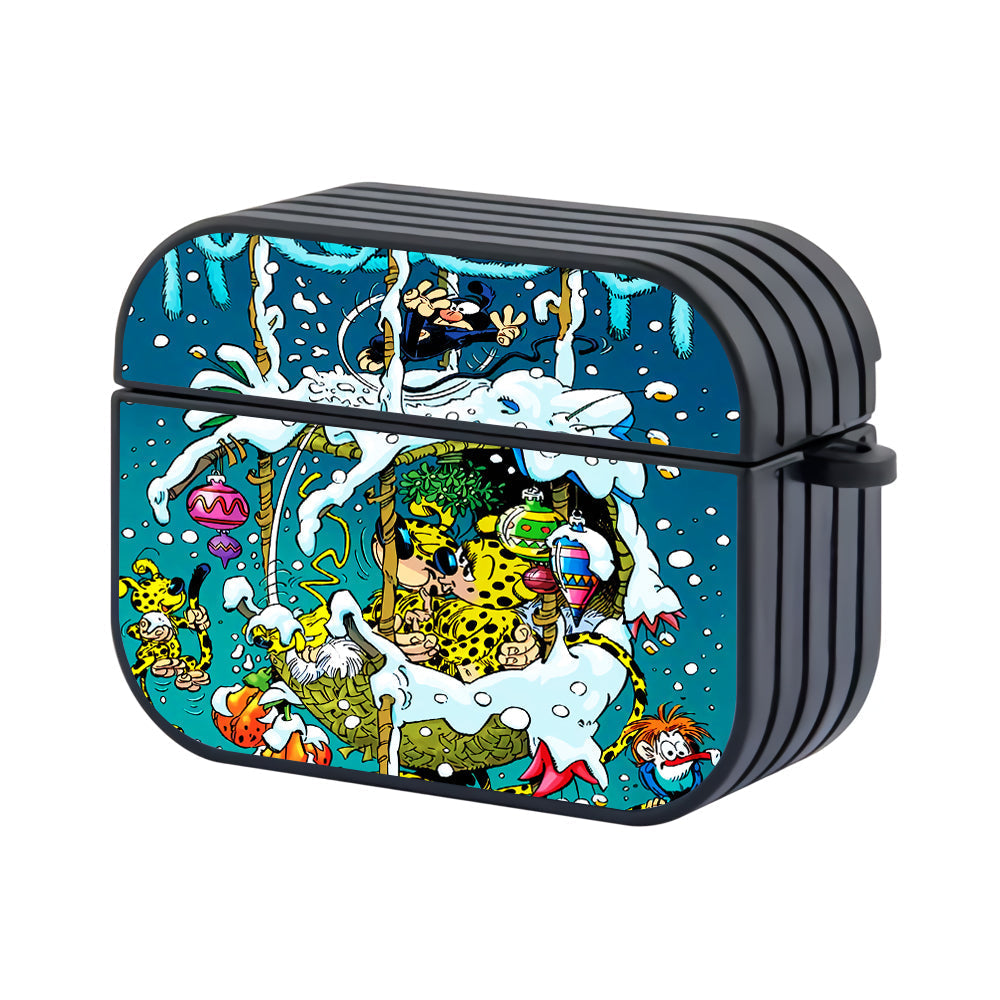 Marsupilami Family Hard Plastic Case Cover For Apple Airpods Pro 3 - Ezzystore