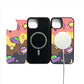 Melting Space Aliens in a Spaceship Magsafe iPhone Case