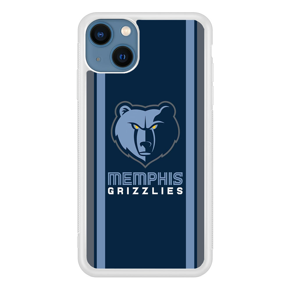 Memphis Grizzlies Stripe iPhone 15 Plus Case