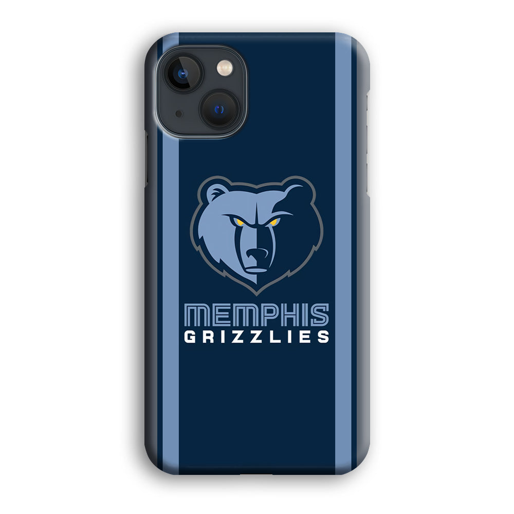 Memphis Grizzlies Stripe iPhone 15 Plus Case