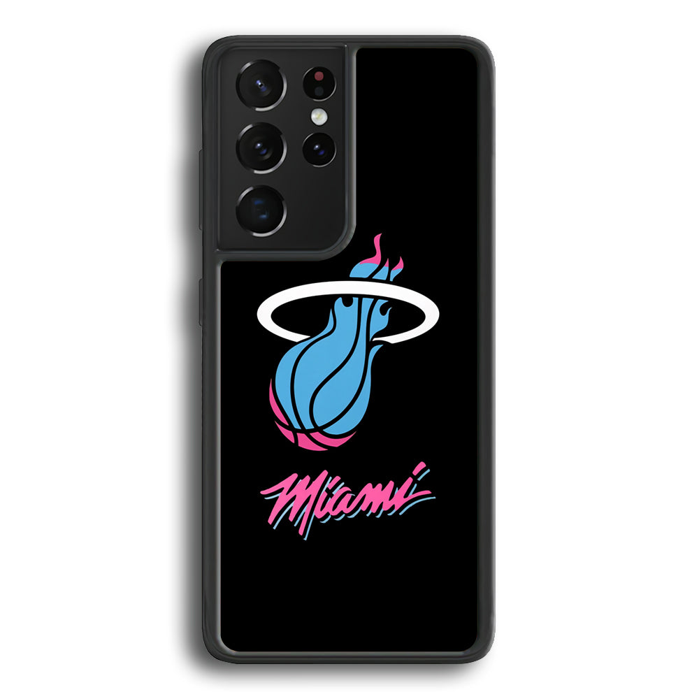 Miami Heat NBA Team Samsung Galaxy S24 Ultra Case - Ezzystore