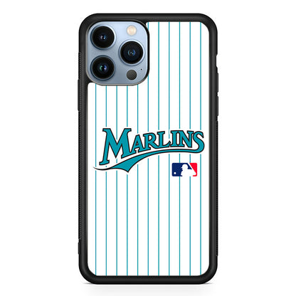 Miami Marlins Team iPhone 15 Pro Case