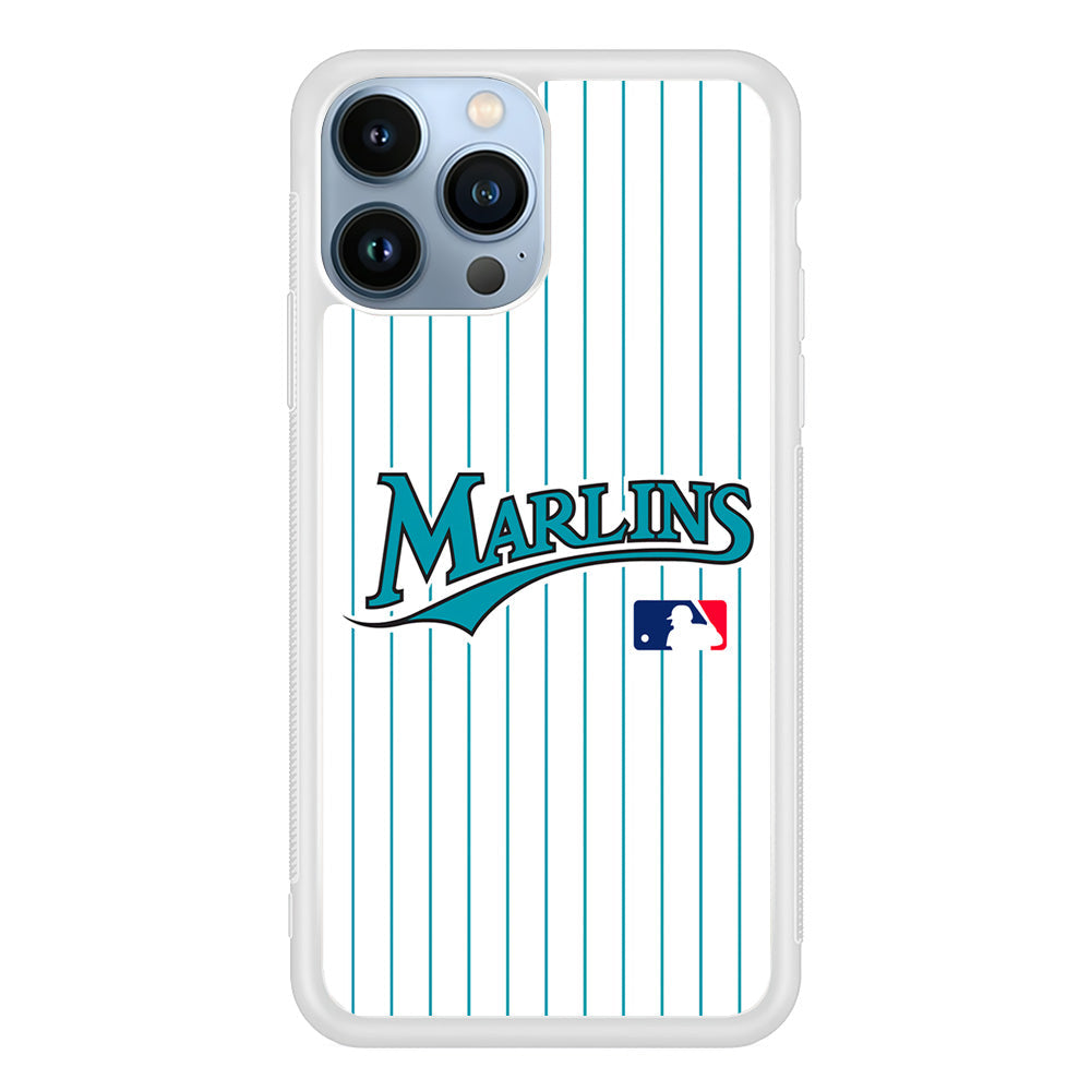 Miami Marlins Team iPhone 14 Pro Max Case