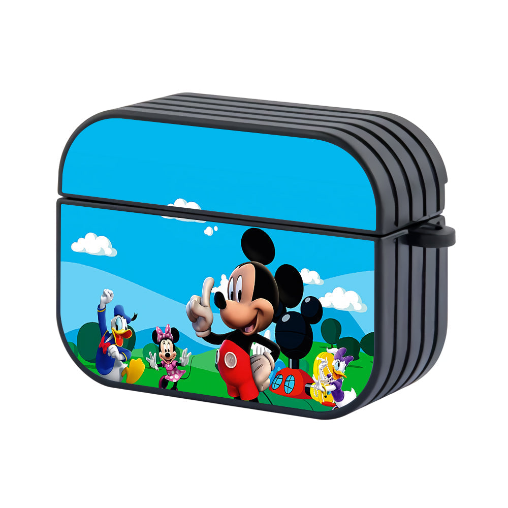 Mickey And Friend Hard Plastic Case Cover For Apple Airpods Pro 3 - Ezzystore