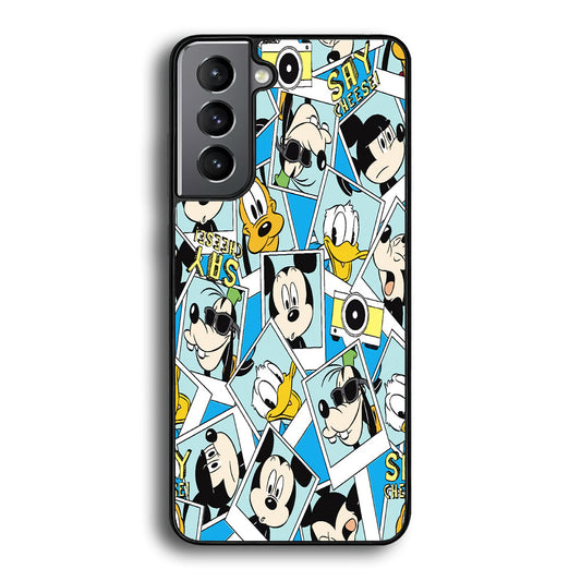 Mickey Family Photo In Frame Samsung Galaxy S22 Case - Ezzystore