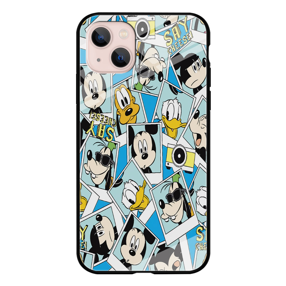 Mickey Family Photo In Frame iPhone 14 Case