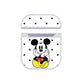 Mickey Love Pattern Hard Plastic Case Cover For Apple Airpods