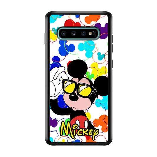Mickey Stylish Mode Samsung Galaxy S10 Case