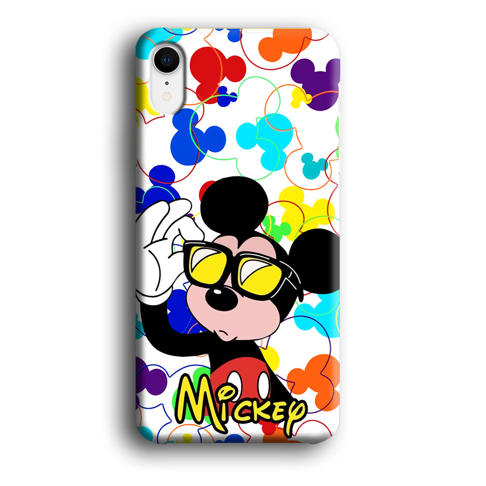 Mickey Stylish Mode iPhone XR Case
