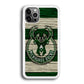 Milwaukee Bucks Logo Pattern Of Wood iPhone 12 Pro Case
