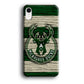 Milwaukee Bucks Logo Pattern Of Wood iPhone XR Case