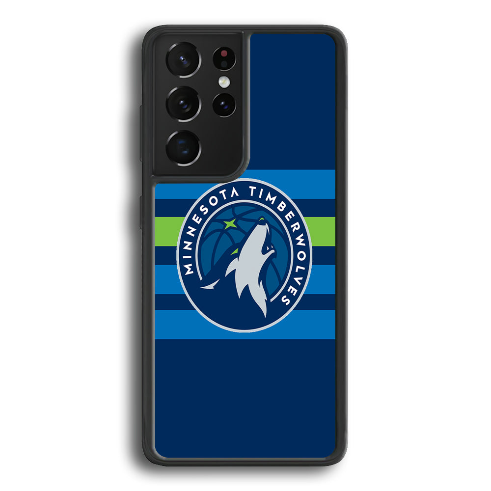 Minnesota Timberwolves NBA Samsung Galaxy S24 Ultra Case - Ezzystore