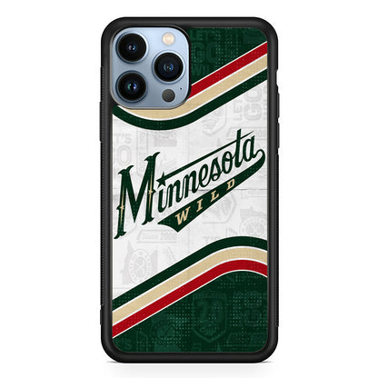 Minnesota Wild NHL Team iPhone 13 Pro Max Case