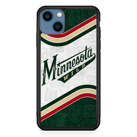 Minnesota Wild NHL Team iPhone 15 Case