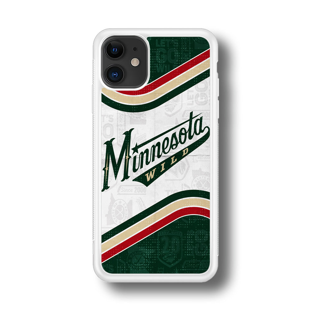 Minnesota Wild NHL Team iPhone 11 Case