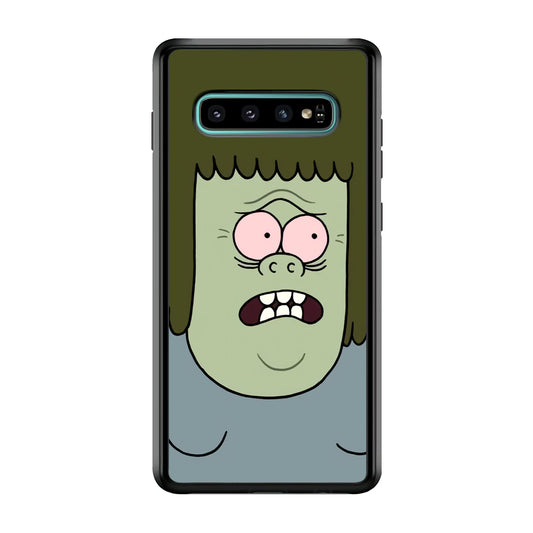 Mitch Regular Show Expression Samsung Galaxy S10 Case