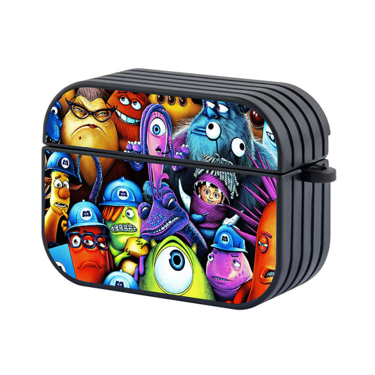 Monsters Inc All Character Hard Plastic Case Cover For Apple Airpods Pro 3 - Ezzystore