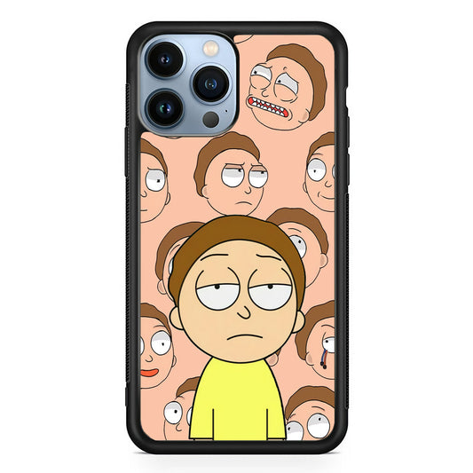 Morty Lazy Expression iPhone 15 Pro Case