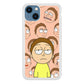 Morty Lazy Expression iPhone 14 Plus Case