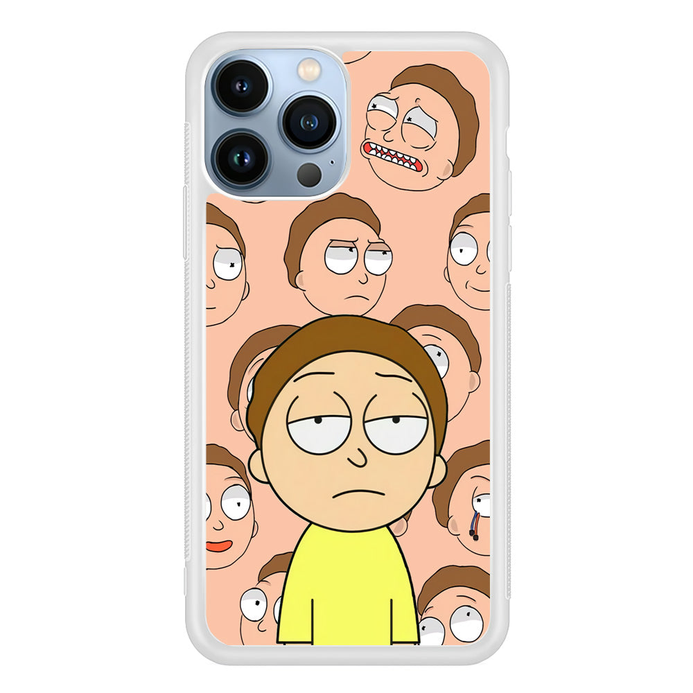 Morty Lazy Expression iPhone 15 Pro Case